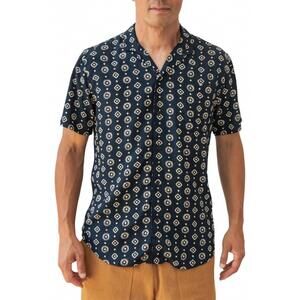 NEW BRIDGE & BURN collins slim shirt in midnight sundance